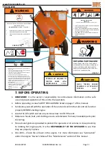 Предварительный просмотр 11 страницы GNE BRAVE BRPMM106H Operator'S Safety And Service Manual