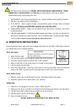 Preview for 12 page of GNE BRAVE BRPMM106H Operator'S Safety And Service Manual