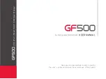 Gnet GF500 User Manual preview