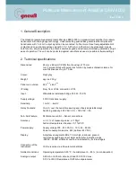 Preview for 2 page of gneuss DMV 4000 Operating Instructions Manual