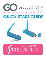 Go Clever AERODISPLAY Quick Start Manual preview