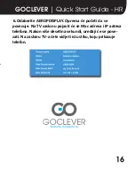 Preview for 17 page of Go Clever AERODISPLAY Quick Start Manual