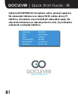 Preview for 82 page of Go Clever AERODISPLAY Quick Start Manual