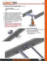 Preview for 15 page of GO FAN YOURSELF Z-TECH Installation And Technical Operations Manual