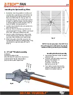 Preview for 21 page of GO FAN YOURSELF Z-TECH Installation And Technical Operations Manual