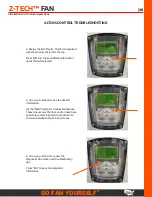 Preview for 41 page of GO FAN YOURSELF Z-TECH Installation And Technical Operations Manual
