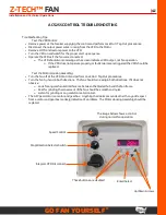 Preview for 44 page of GO FAN YOURSELF Z-TECH Installation And Technical Operations Manual