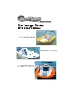 Go-Float Sun Lounger Fusion Owner'S Manual preview