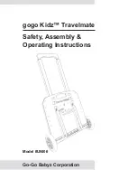 Предварительный просмотр 1 страницы Go-Go Babyz gogo Kidz Safety, Assembly &  Operating Instructions