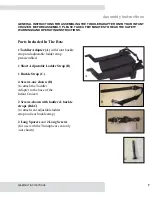 Preview for 7 page of Go-Go Babyz Infant Cruizer Safety, Assembly &  Operating Instructions