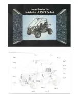 Go Kart 250FW Installation Instructions Manual preview