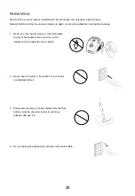 Предварительный просмотр 28 страницы Go-On 1330881 Instruction Manual