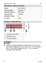 Предварительный просмотр 46 страницы Go-On 7613164565655 Instruction Manual