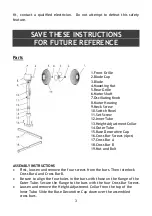 Preview for 4 page of Go-On 99390 Operating And Safety Instructions Manual