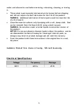 Preview for 6 page of Go-On 99390 Operating And Safety Instructions Manual