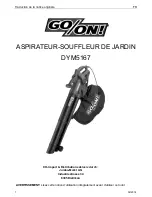 Preview for 20 page of Go-On DYM5167 Original Instruction Manual