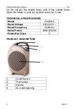 Предварительный просмотр 33 страницы Go-On FH208-S Instruction Manual