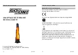 Предварительный просмотр 8 страницы Go-On Ns 900 Alicante Original Instruction Manual