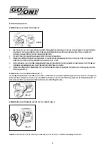 Preview for 8 page of Go-On U55003 Manual