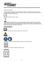 Preview for 11 page of Go-On U55003 Manual