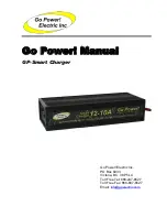 Предварительный просмотр 1 страницы Go Power! Electric GP-Smart Charger User Manual