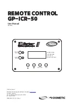 Go Power DOMETIC GP-ICR-50 User Manual предпросмотр