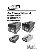 Предварительный просмотр 1 страницы Go Power GPSW-1000 Manual