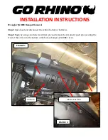 Preview for 11 page of Go Rhino 230121T Installation Instructions Manual