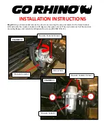 Preview for 16 page of Go Rhino 230121T Installation Instructions Manual