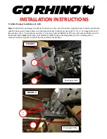 Preview for 17 page of Go Rhino 230121T Installation Instructions Manual