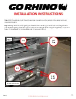 Предварительный просмотр 14 страницы Go Rhino 3000 Series Installation Instructions Manual