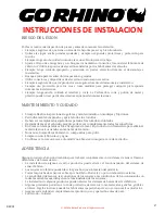 Preview for 2 page of Go Rhino 565460T Installation Instructions Manual