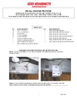 Go Rhino D361291 Installation Instructions preview