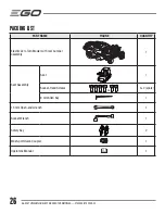 Preview for 26 page of Go POWER+ ZT4200S Operator'S Manual