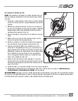 Preview for 227 page of Go POWER+ ZT4200S Operator'S Manual