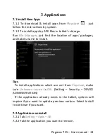 Preview for 13 page of GO4 Pegasus 715 User Manual