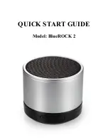 Предварительный просмотр 1 страницы GOAL ZERO BlueROCK 2 Quick Start Manual