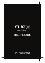 Preview for 1 page of GOAL ZERO FLIP36 User Manual