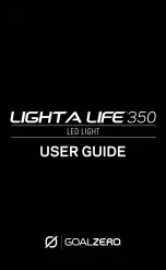 GOAL ZERO Lighta Life 350 User Manual preview