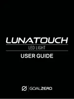 Preview for 1 page of GOAL ZERO Luna Touch User Manual