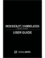 GOAL ZERO Rockout 2 Wireless User Manual preview