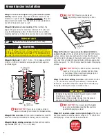 Preview for 4 page of Goalsetter Systems Champion Signature Series Installation And Owner'S Instructions