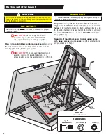 Preview for 8 page of Goalsetter Systems Champion Signature Series Installation And Owner'S Instructions