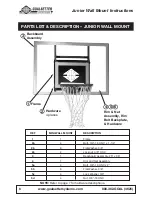 Preview for 6 page of Goalsetter Systems GS Wall Mount Installation & Owner'S Instructions