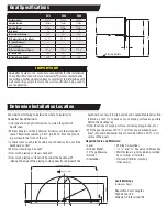 Preview for 3 page of Goalsetter Systems GS54 Installation And Owner'S Instructions