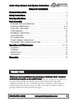 Preview for 3 page of Goalsetter Systems Junior Hoop Installation & Owner'S Instructions