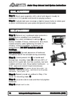 Preview for 12 page of Goalsetter Systems Junior Hoop Installation & Owner'S Instructions