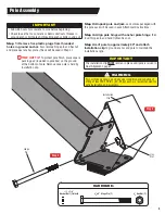 Preview for 5 page of Goalsetter Systems X448 Installation And Owner'S Instructions