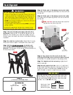 Preview for 9 page of Goalsetter Systems X448 Installation And Owner'S Instructions