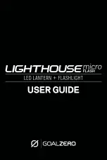 Goalzero LIGHTHOUSE micro FLASH User Manual предпросмотр